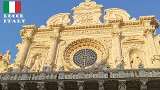 Lecce Puglia Salento Italy 4K [upl. by Higley954]