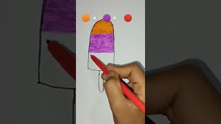 Drawing Icecream drawing artist art shorts [upl. by Vere606]