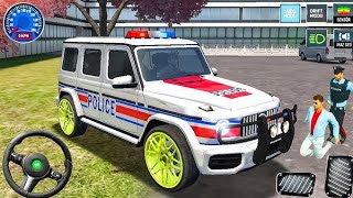 Police Job Simulator 2024  Police Cops Mercedes Benz G Driving Cars  Android GamePlay 1 [upl. by Ahsitram]