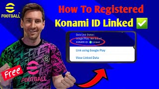 How To Link Konami ID eFootball 2023 Mobile [upl. by Tolman120]