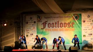 Elementz  Nagaland performing at Footloose Competition [upl. by Assiled786]