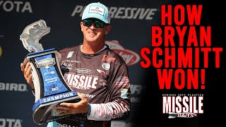 How Bryan Schmitt WON on the Mississippi River  BASSMASTER ELITE SERIES RECAP [upl. by Ojiram]