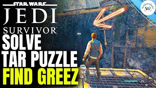 Tar Puzzle  Find Greez in JediSurvivor [upl. by Ardnossak230]