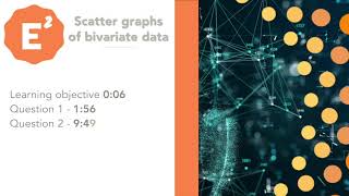 GCSE Maths Scatter graphs of bivariate data [upl. by Washburn]