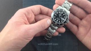 Rolex Oyster Perpetual Submariner 116610 Luxury Watch Review [upl. by Ahsercal550]