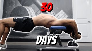 I Spammed Dumbbell Pullovers For 30 Days [upl. by Rosemarie]