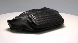 ボッテガ・ヴェネタ BOTTEGA VENETA ブラウン ウエストバッグ 222310 34692 [upl. by Ddart]