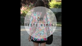 DIY  Easy and quick Kimono Jacket [upl. by Annyahs793]