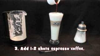 How to pour a Latte Macchiato in under 1 Minute [upl. by Enahc]