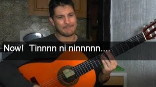 Aranjuez  Melody amp Bass Guitar to Practice  NO TABs 2 of 3 [upl. by Agueda]