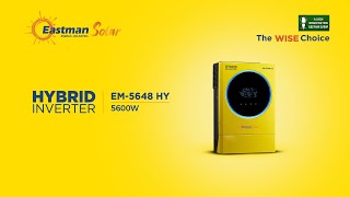 Hybrid Inverter specifications Explained  Everything You Need to Know  Eastman Hybrid Inverter [upl. by Aicilyt361]