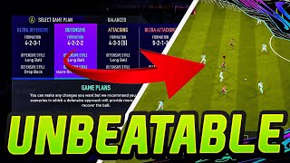 FIFA 21  NEW Unbeatable 4222 BEST CUSTOM TACTICSINSTRUCTIONS FIFA 21 ULTIMATE TEAM [upl. by Einamrej]