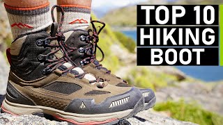 Top 10 Best Hiking Boots for Men [upl. by Ennaxor]