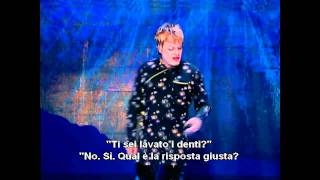 Eddie Izzard  sub Ita  italiani americani Inglesi ebugie [upl. by Onyx]