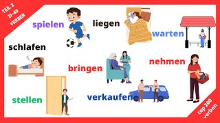 Mastering German Verbs Part 2 Present Past and Perfect Tense  A1B1  Grammar [upl. by Gine]