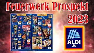 Finaler Aldi Süd Feuerwerk Prospekt  Silvester 20232024 FULL HD [upl. by Oirramaj]