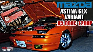 Mazda Astina 1995 GLX Variant B5 DOHC 120HP Modified  OtoCulture [upl. by Launamme]