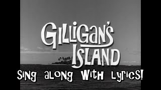 Gilligans Island theme song season 1  lyrics on screen [upl. by Udela]