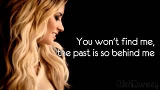 Demi Lovato  Let it go Frozen  Lyrics On Screen HD [upl. by Marlene464]