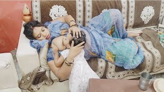 Breastfeeding Mom Baby Vlog  My First Vlog  Mom Breastfeeding Vlogs [upl. by Aehsan380]