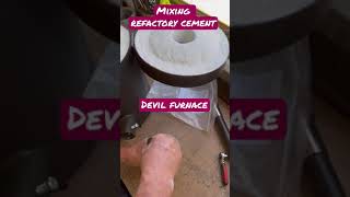 Devil forge rigidizer Refractory cement [upl. by Rolf956]