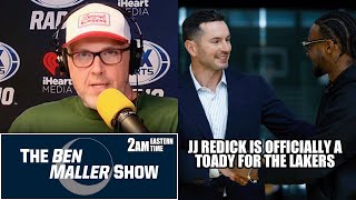 JJ Redick is Officially a Toady After the Bronny James Press Conference  BEN MALLER SHOW [upl. by Omrellug]