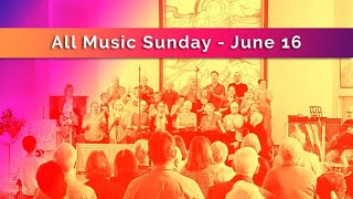 JUNE 16 2024  All Music Sunday [upl. by Enilamme]