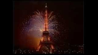 New Year 19992000 Millennium Eiffel Tower Paris [upl. by Ut]