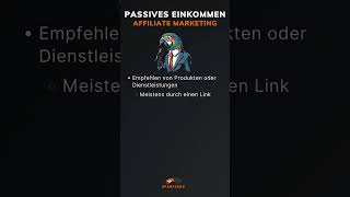 Passives Einkommen 💸 – Geld verdienen mit Affiliate Marketing [upl. by Adley874]