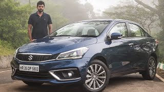 2018 Maruti Ciaz Facelift Review  Comfortable Not Dynamic  Faisal Khan [upl. by Cosette627]