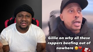 Gillie Da Kid Speaks On Current Hip Hop Beef ❗️Drake Future Kendrick  REACTION [upl. by Clywd]