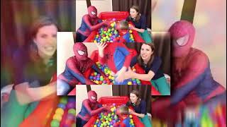 REUPLOAD YTPMV Surprise Toys ball pit challenge with little Spidey Scan [upl. by Felicie]