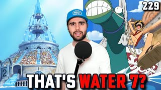 Arrival at Water 7  One Piece Episode 229 Reaction amp Review [upl. by Ravi]