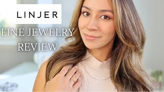 LINJER JEWLERY REVIEW  LUXE JEWELRY HAUL  ad [upl. by Eenor]