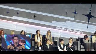 240106 GDA Idol Reaction SEVENTEEN Best Album  38th Golden Disc Awards [upl. by Syhr634]