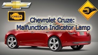 Malfunction Indicator Lamp  Chevrolet Cruze [upl. by Loftus]