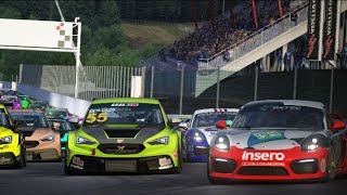 Daily Races in Assetto Corsa  TCR vs GT4  Div 1 [upl. by Ty]