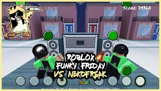 ROBLOX Funky Friday VS Nekofreak [upl. by Schrader868]