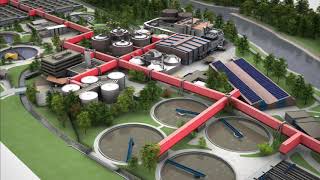 Zurich Werdhoelzli How does a sewage treatment plant work [upl. by Polloch]