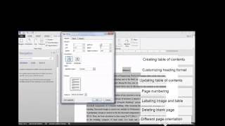 How to Prepare Project Report in MS WORD 2013 [upl. by Durgy]