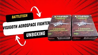 Battletech  Visigoth Aerospace Fighter Unboxing [upl. by Ahsitak]