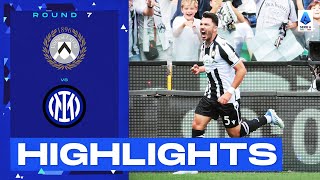 UdineseInter 31  Udinese get famous win over Inter Goals amp Highlights  Serie A 202223 [upl. by Morgenthaler968]