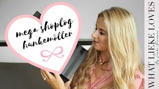 MEGA HUNKEMÖLLER SHOPLOG ♥  Lieke Biemans [upl. by Ambrosine]