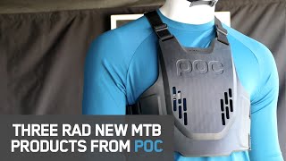 Three Rad New MTB Products from POC Sports  Sea Otter Classic [upl. by Nalod]