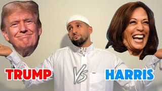 Asking American MUSLIMS Who Theyre Voting For Trump or Harris [upl. by Danit]