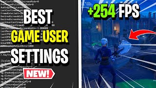 The BEST Game User Settings In Fortnite Chapter 5 Season 2 [upl. by Bergh326]