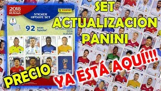 Ya esta aquí el SET de 92 Stickers de Panini  4 Stickers Extras Inéditos [upl. by Enerod]