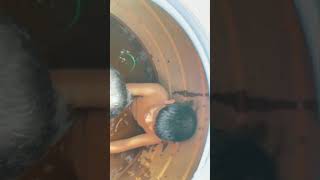 Tank cleaning process how to clean tank viralvideo howtocreatemyfirstvlog comedyfilms youtube [upl. by Kcirdet268]