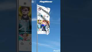 flag waver  Google play Editing  flag waver Editing  short video viral  flag waver Editing [upl. by Kesia]