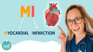 Myocardial Infarction MI Overview  MedSurg  Nursing School  Pathology  Signs amp Symptoms [upl. by Iluj609]